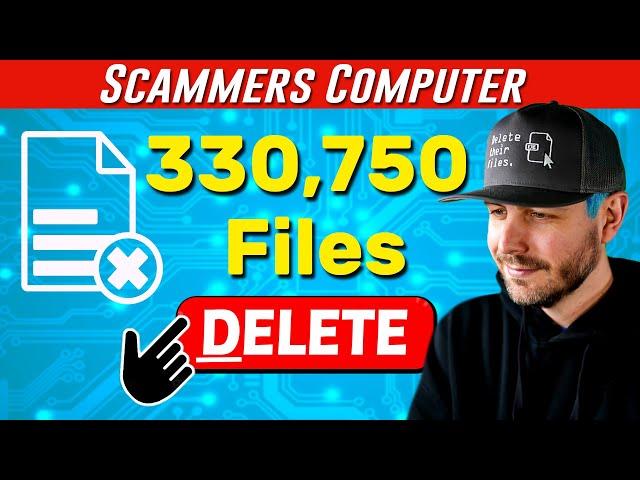 World's Largest 𝗦𝗖𝗔𝗠𝗠𝗘𝗥 File Deletion!