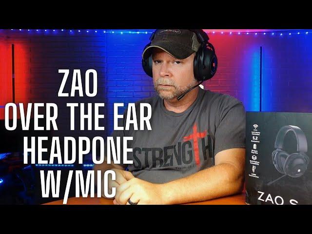 Zao Series S over the ear headphone with mic