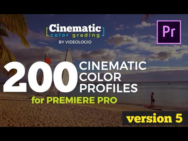 200 Best Cinematic Color Grading - After Effects & Premiere Pro Presets