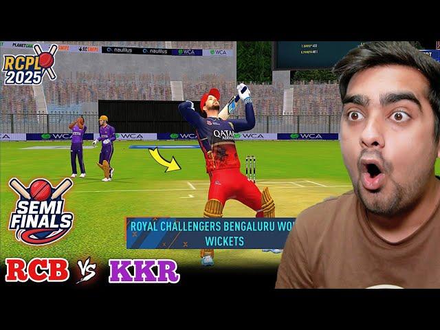 Semi-Final! RCB Vs KKR RCPL 2025 RC24 (Expert Mode)