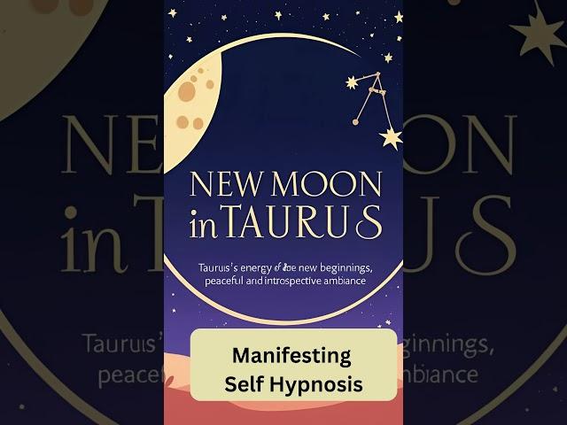 ️ Taurus New Moon POWER: Manifest Your Dream Life (Hypnosis)