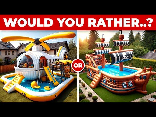 Would You Rather...? LUXURY DREAM HOUSE Edition Quiz Land #dream #house