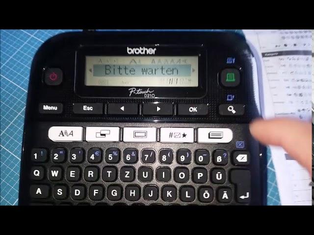 Beschriftungsgerät Brother P-Touch D210VP