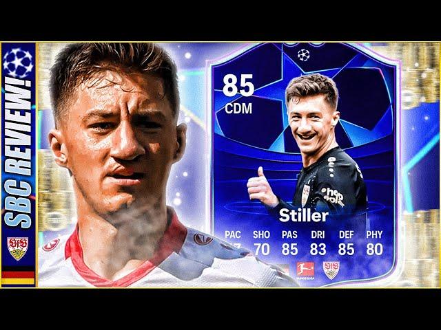 85 RATED UCL RTTK ANGELO STILLER SBC REVIEW IN EAFC25!!!