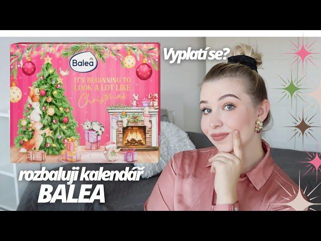 ROZBALUJI BALEA ADVENTNÍ KALENDÁŘ! Vyplatí se? Kompletní unboxing a recenze!