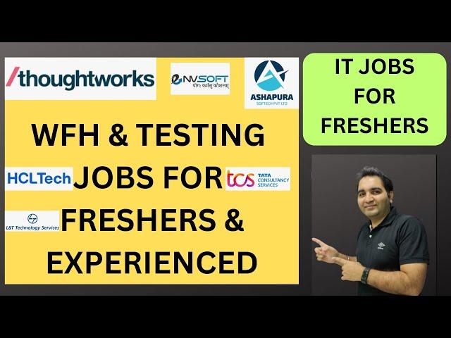 WFH Testing Jobs | Manual Testing| Fresher Jobs| Rd Automation Learning