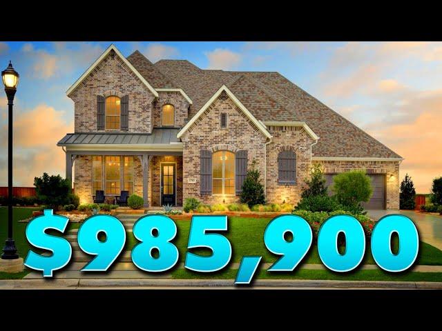 Spring Tour of Gorgeous Model Home | Look Inside this DFW NEW Home