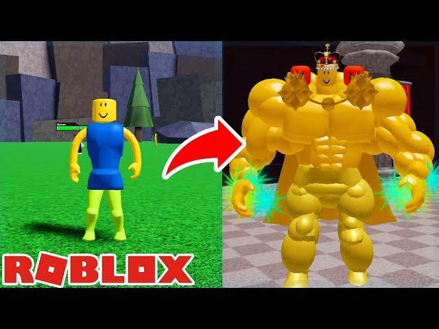 I Became The Biggest Noob King in Roblox