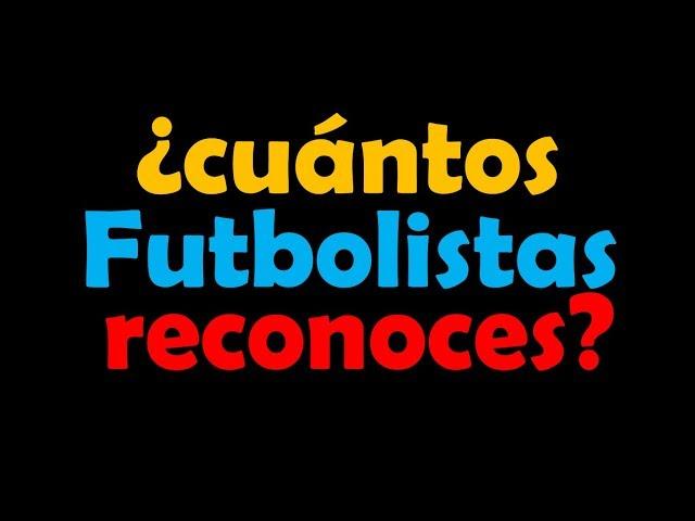 Los MEJORES Futbolistas del Mundo ¿Cuántos FUTBOLISTAS reconoces?  Reto #01 - Dunky