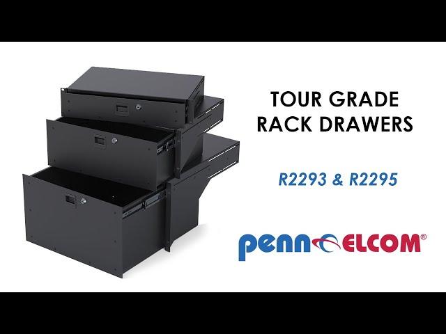 Tour Grade Rack Drawers - R2293 & R2295 | Penn Elcom