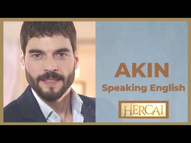 Akin Akinozu  Speaking English  Turkish Drama Channel Ad  2021