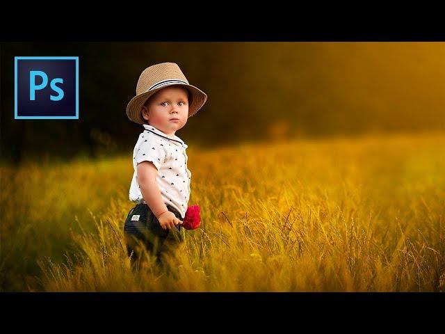 "Soft" Style Dreamy Child Portrait Edit in Photoshop | PiXimperfect