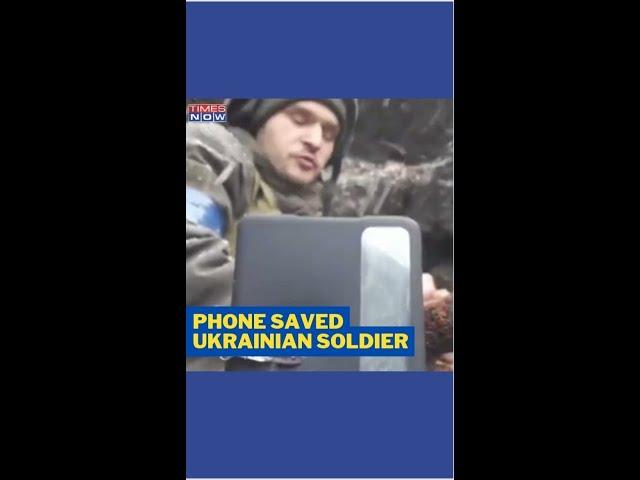 Smartphone Saves Ukrainian Soldier's Life By Stopping A 7.62mm Bullet | Watch Video