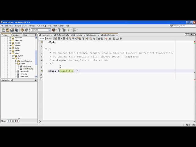 Tutorial Yii Framework p6 - Model, view trong Yii