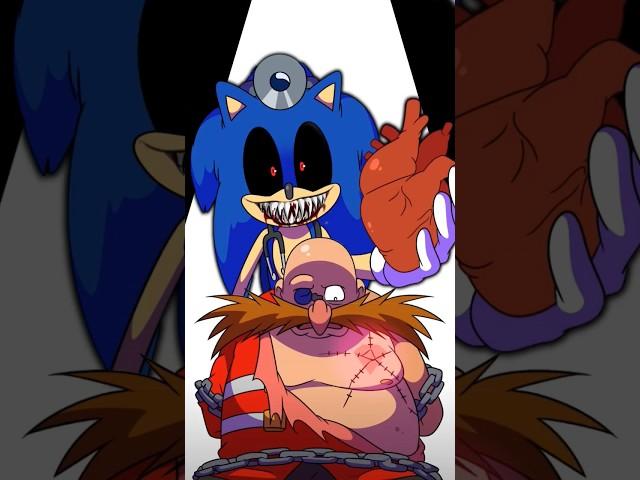 SONIC.EXE MOST BRUTAL DR. EGGMAN ANIMATION #shorts #sonicexe #exe #eggman #sonic #animation