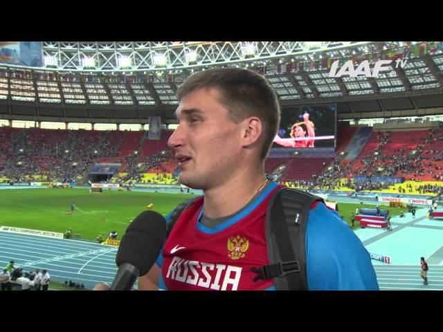 Moscow 2013 - Dmitri TARABIN RUS - Javelin Throw men - Final - Bronze