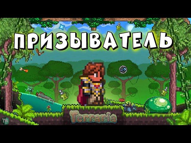 Полное прохождение Terraria за призывателя! СХЕМА ЗА ПРИЗЫВАТЕЛЯ!