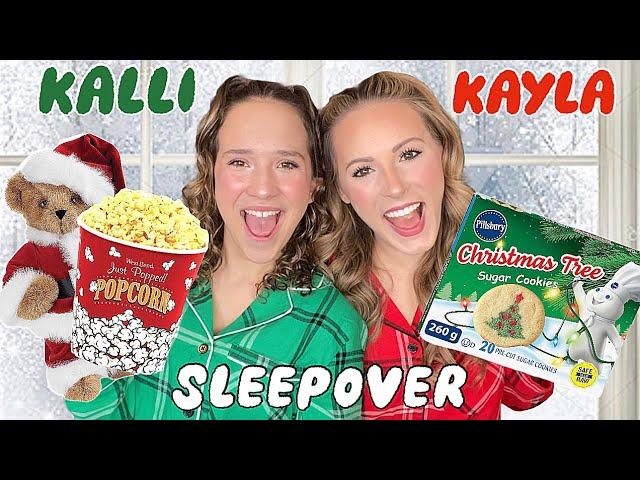 KAYLA & KALLI OFFICIAL CHRISTMAS SLEEPOVER MARATHON ️