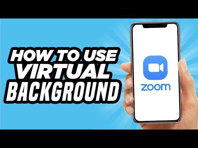 How To Use A Virtual Background On Zoom | Simple Tutorial (2022)