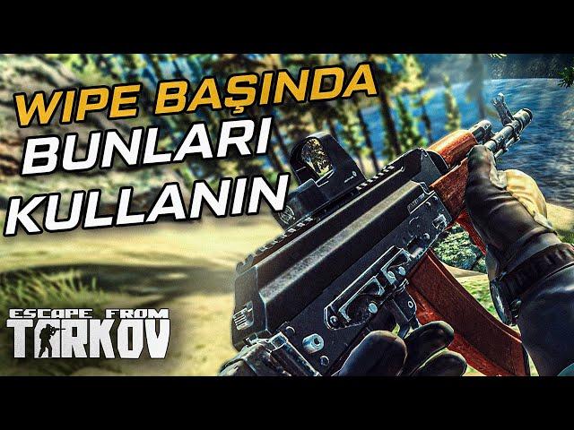 WİPE BAŞINDA SİZİ RAKİPTEN ÜSTÜN KILACAK SİLAHLAR | ESCAPE FROM TARKOV TÜRKÇE REHBER