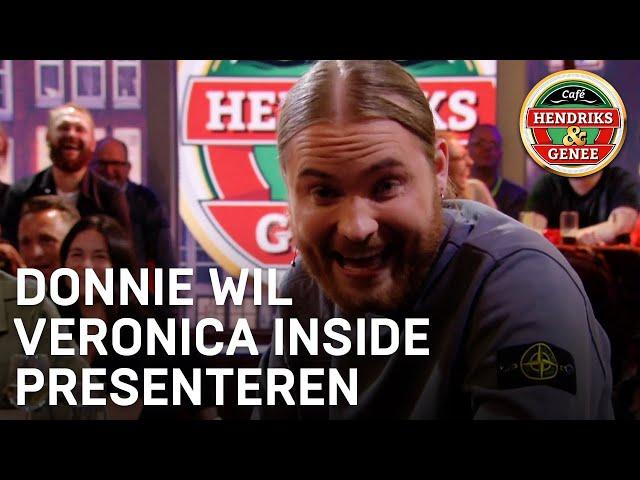 Rapper Donnie wil Veronica Inside presenteren | CAFÉ HENDRIKS & GENEE