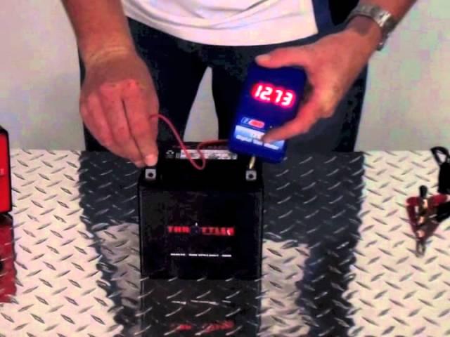 How to Charge a Motorcycle Battery