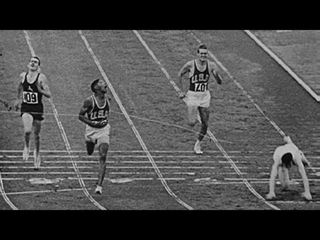 Otis Davis & Carl Kaufmann Set Equal Olympic 400m Record - Rome 1960 Olympics