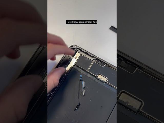 iPad Volume Button Flex Replacement #apple #ipad #volume #flex #broken #fix #howto #christmas #love