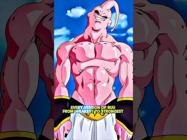 Every Version of Buu ranked from Weakest to Strongest?!