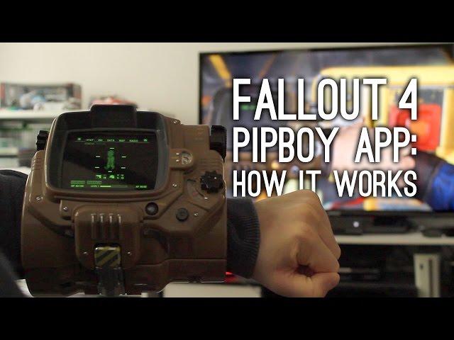 Fallout 4 Pip-Boy App: How It Actually Works - Fallout 4 Companion App Gameplay