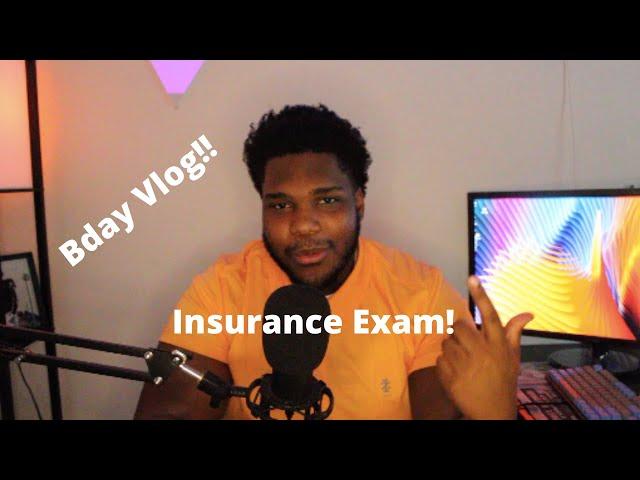 I Passed My Life Insurance Exam! | Birthday Vlog