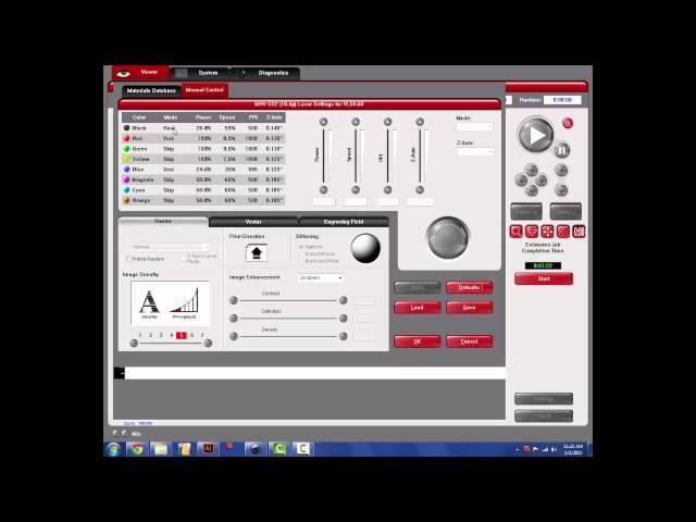 Universal Laser Systems Interface