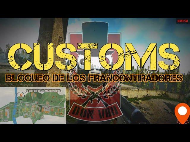 Bloqueo de los Francotiradores - Guía Extracciones Customs / Aduanas - Escape from Tarkov Español