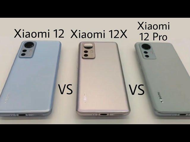 Xiaomi 12X vs Xiaomi 12 vs Xiaomi 12 Pro | Antutu Benchmark Comparison - SPEED TEST!