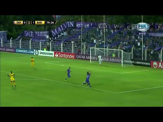 Defensor Sporting [1]-1 Barcelona SC - Alvaro Navarro great goal 79'