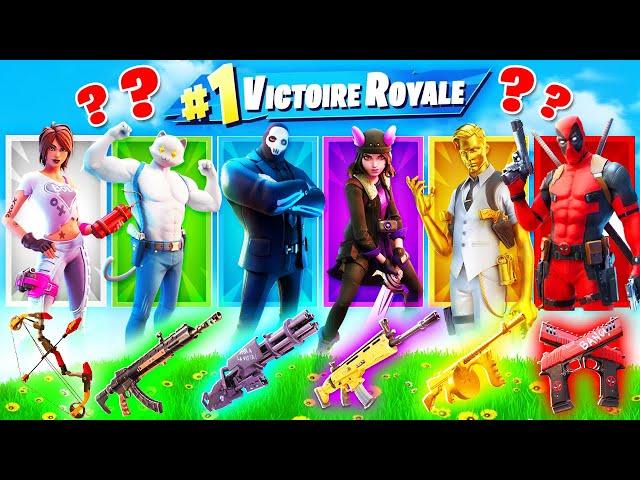 NOUVEAUX BOSS ALÉATOIRE CHALLENGE ! Défi FORTNITE Battle Royale