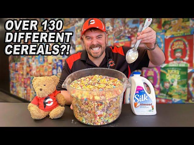 97% of People FAIL Cereal Killerz' 80oz Monster Cereal Bowl Challenge in Las Vegas, Nevada!!