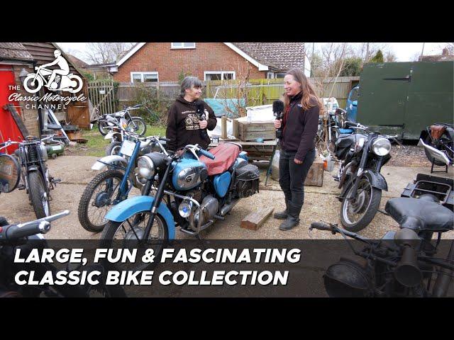 Classic Bike Collector - Julie & Rick's Big British Bike Collection