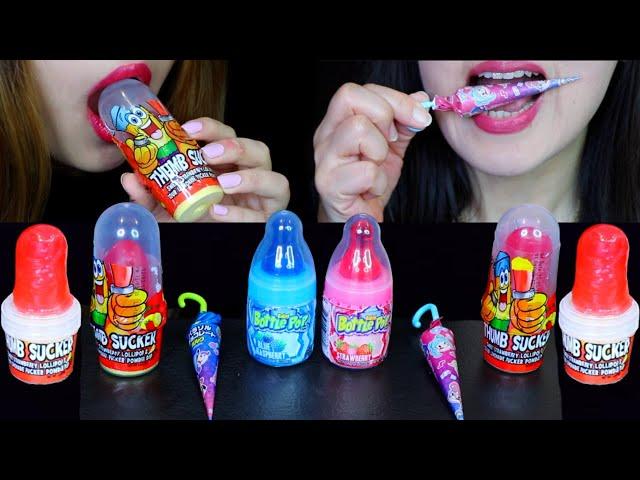 BABY BOTTLE POPS, SOUR THUMB SUCKER CANDY, CHOCOLATE UMBRELLA POPS | Kim&Liz Too