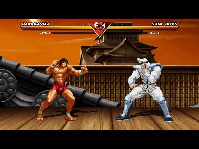 BAKI HANMA vs SHIN BISON - High level insane fight