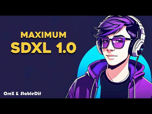 SDXL 1.0 maximum | in automatic and in ComfyUi