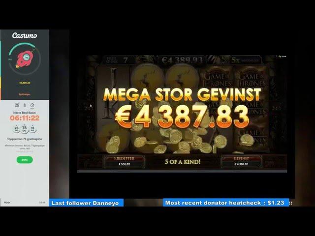Game Of Thrones - Mega Win - Jackpot - Baratheon