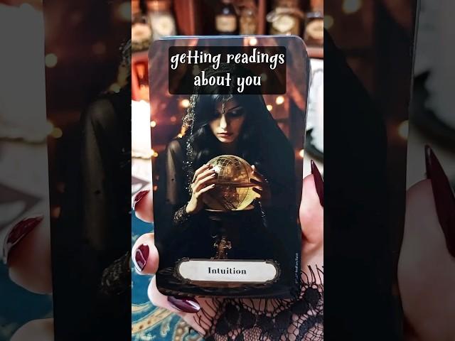 They had a reading about you #tarortreading #tarot #tarotreader