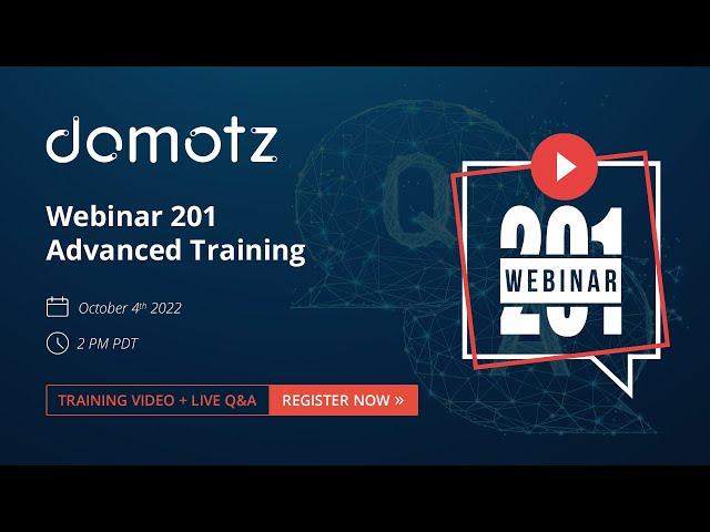 Domotz 201 - Advanced Training Video (4th Oct 2022)