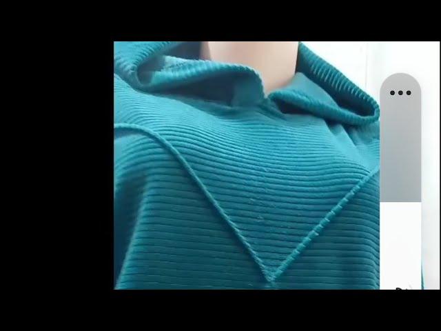 Бамбука матосидан толстовка бичиб тикамиз 42 размер Шьём Толстовка Sewing a Sweatshirt