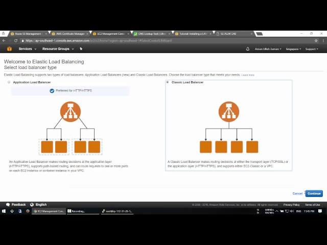 AWS Elastic Load Balancer Setup with AWS SSL Certificate in EC2