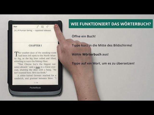 Wie funktioniert das Wörterbuch? PocketBook