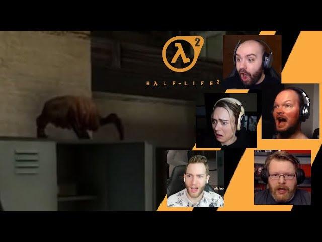 Gamers React to Kleiner's Pet Headcrab (Lamarr) | Half-Life 2