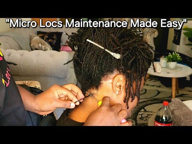 "Ultimate Guide to Micro Locs Maintenance: Tips & Techniques #MicroLocs #Dreadlocks #HairCare"