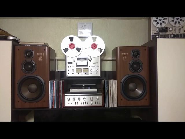 Diatone ds-77z, Onkyo integra 722, technics sl-7